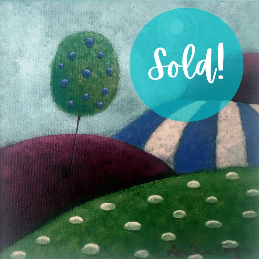 Heather on My Mind | Original Painting | Original Art by Amélie Gagné