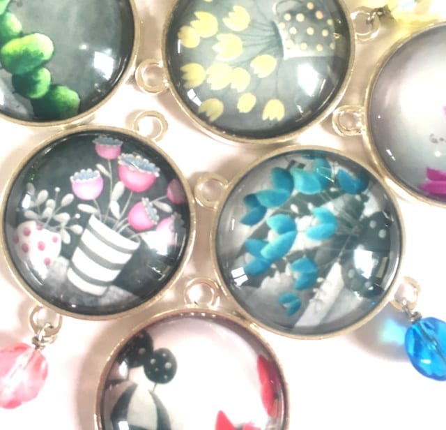 Blue and Grey Necklace