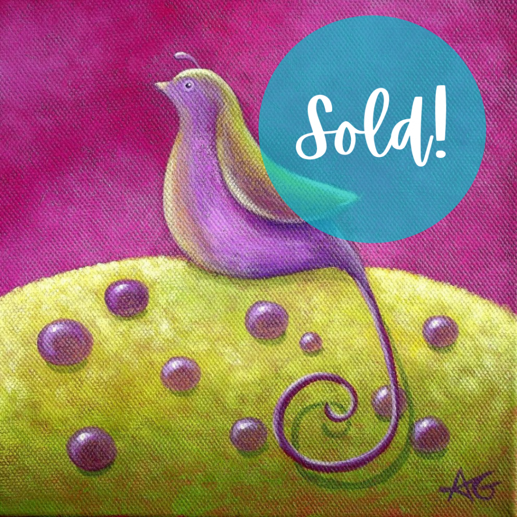 Sing from the Tree Tops | Original Painting | Original Art by Amélie Gagné