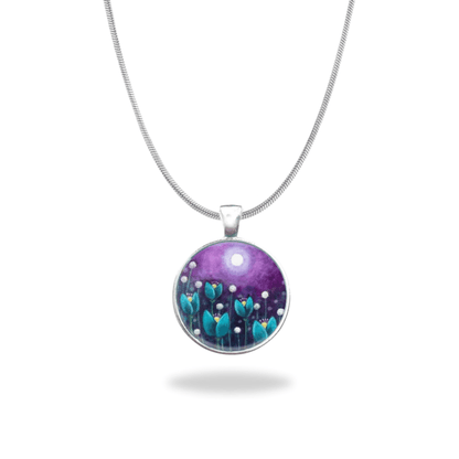 Purple & Blue Necklace “Midnight Magic”