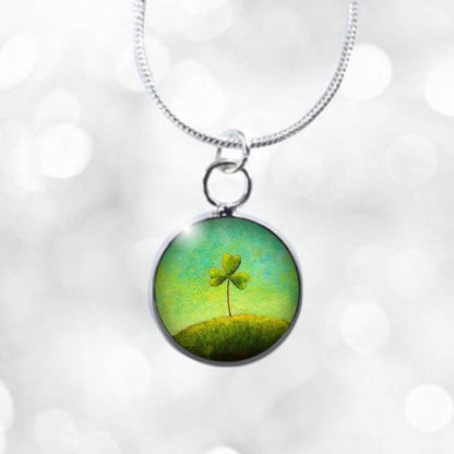 Mini Shamrock Necklace