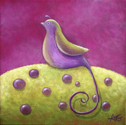 Sing from the Tree Tops | Original Painting | Original Art by Amélie Gagné