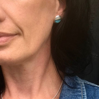 Sea Breeze Post Earrings