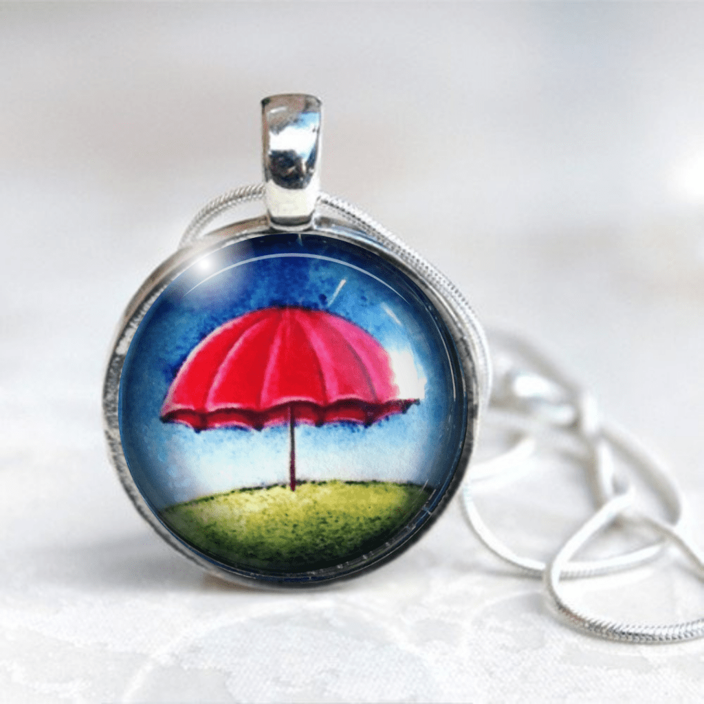 Ireland necklace umbrella necklace 