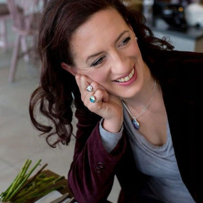 Purple and Grey Necklace