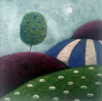 Heather on My Mind | Original Painting | Original Art by Amélie Gagné