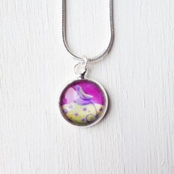 Mini Necklace "Sing from the Tree Tops"