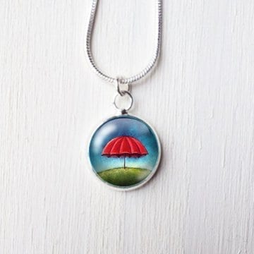 Mini Necklace "Waiting for the Rain"