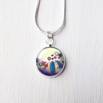 Mini Necklace "Blooming Meadows"