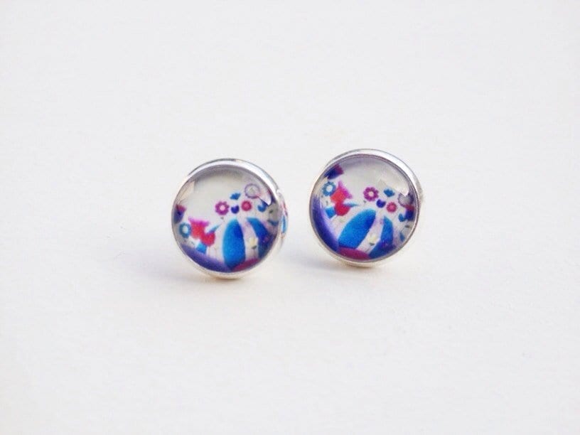 post earrings "Blooming Meadows"
