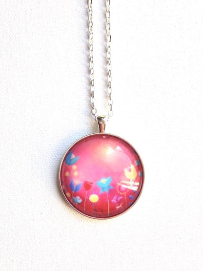 Large Necklace "Red"